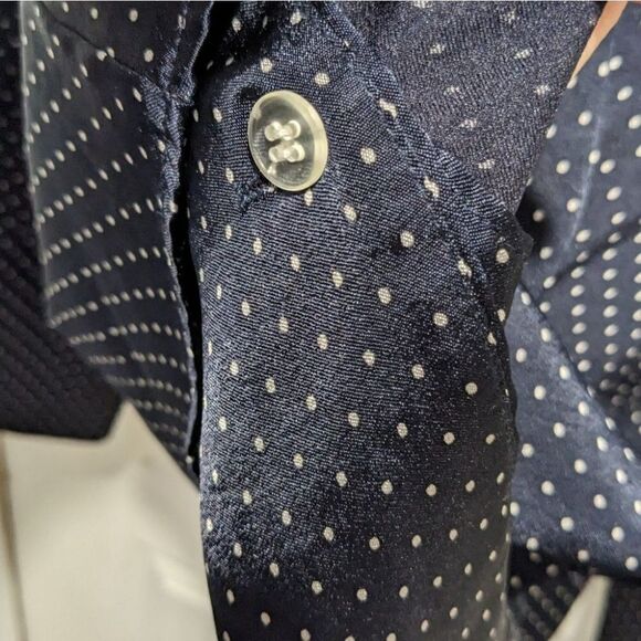 ZARA | Polka dot double breasted Blouse - Picture 6 of 9